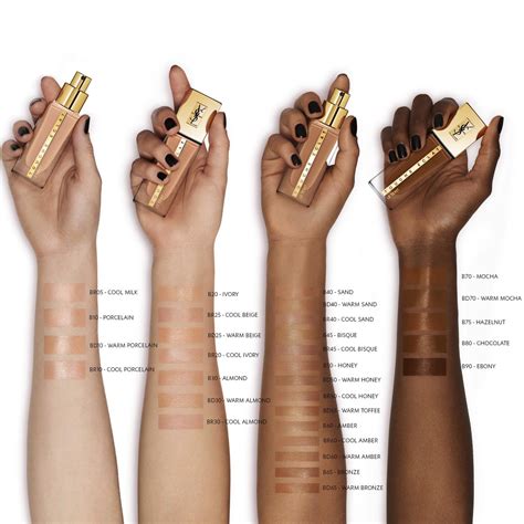 ysl teint touche eclat foundation br40|ysl touche eclat cushion shades.